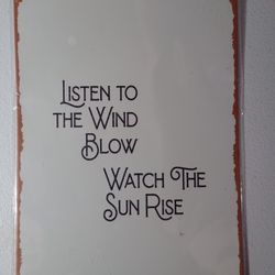 Metal Sign Vintage Fleetwood Mac The Chain Lyrics Wall Art Room Aesthetic