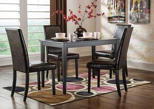 Beautiful black dining room set