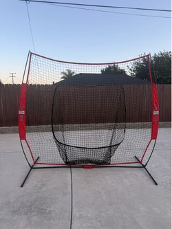 BowNet 7x7 Big Mouth Hitting Net + iScreen Protection Net