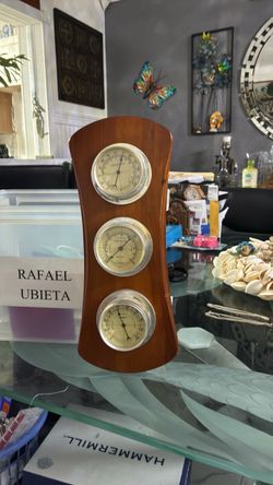 Vintage Sunbeam 3-in-1 Wall Weather Station
