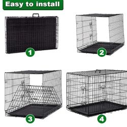Foldable 36" Dog Crate 