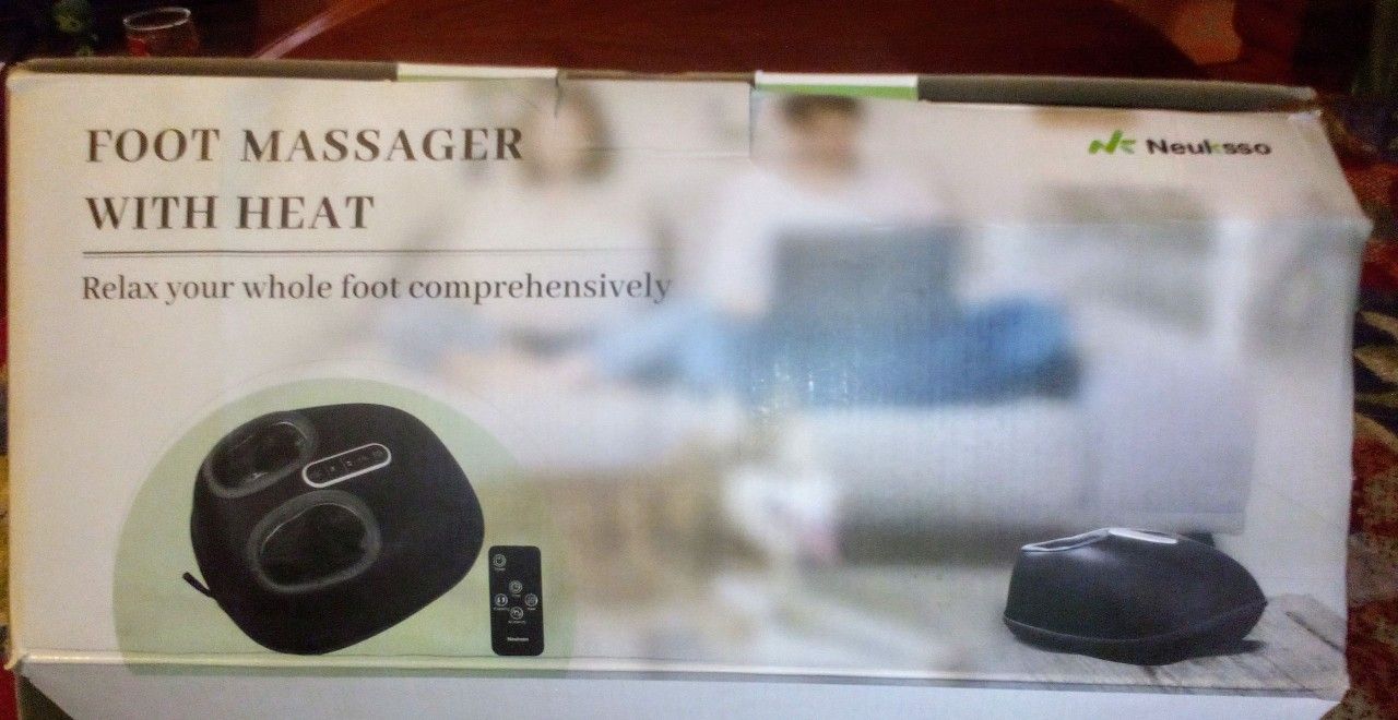 Foot Massager With Heat( All Info In Pics)