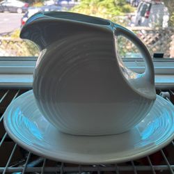 🫖FiestaWare Disc Pitcher & Platter🫖