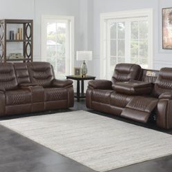 New Recliner Sofa And Loveseat