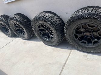 Dodge Ram Trx wheels and tires