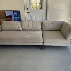West elm sofa