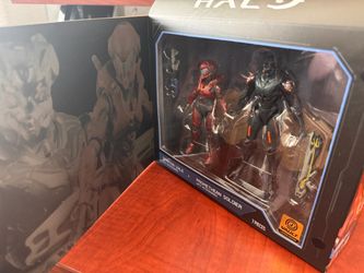 Halo Spartan Vale & Promethean Soldier Figure Set