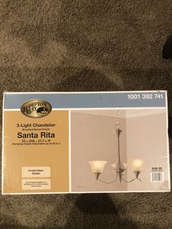3 Light Chandelier