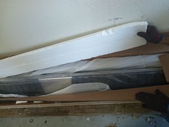 Two new side steps for truck