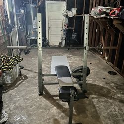 Steele Weight Bench And Squat
