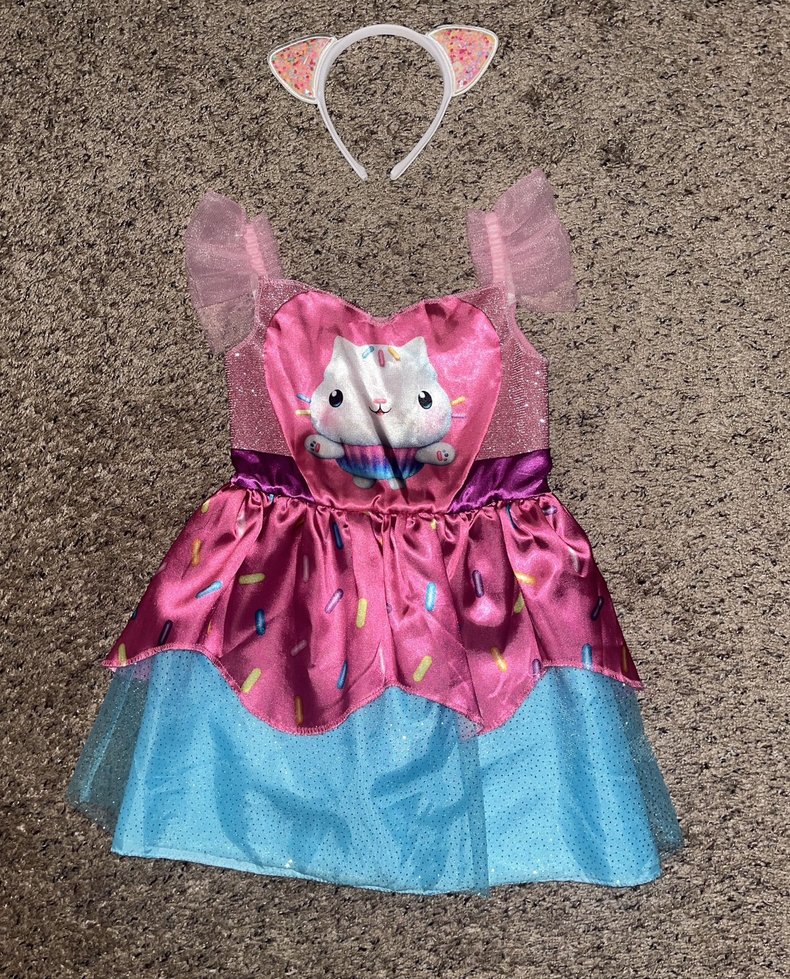 Gabby Dollhouse Cakey Cat Costume