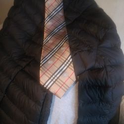 Burberry Mens Silk Tie