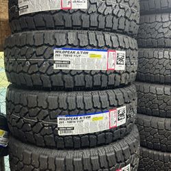 265/70/16 New Falken Wildpeak AT4W New Tires installed and balanced included