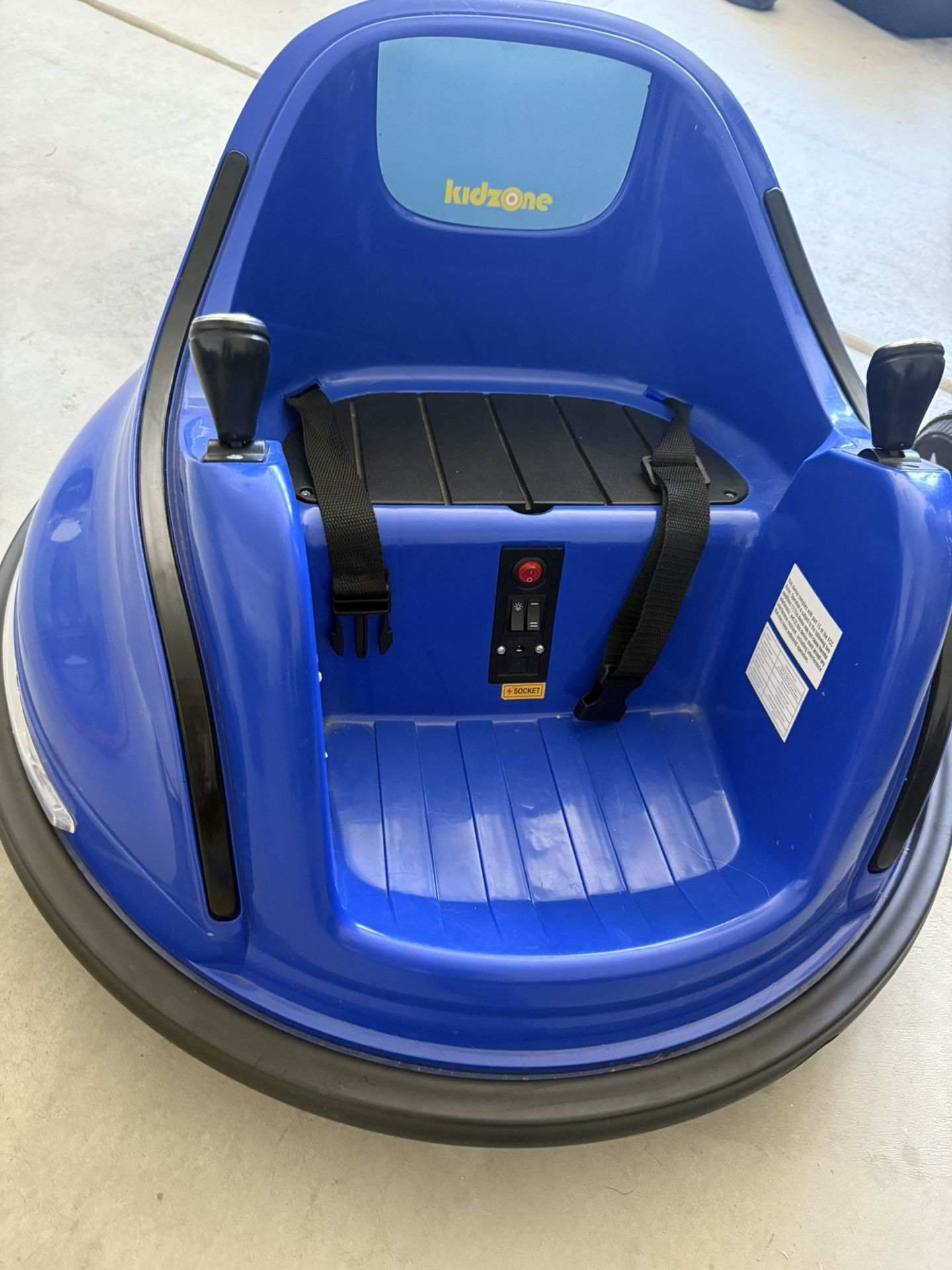 6V Kid Zone Ride On Bumper Car