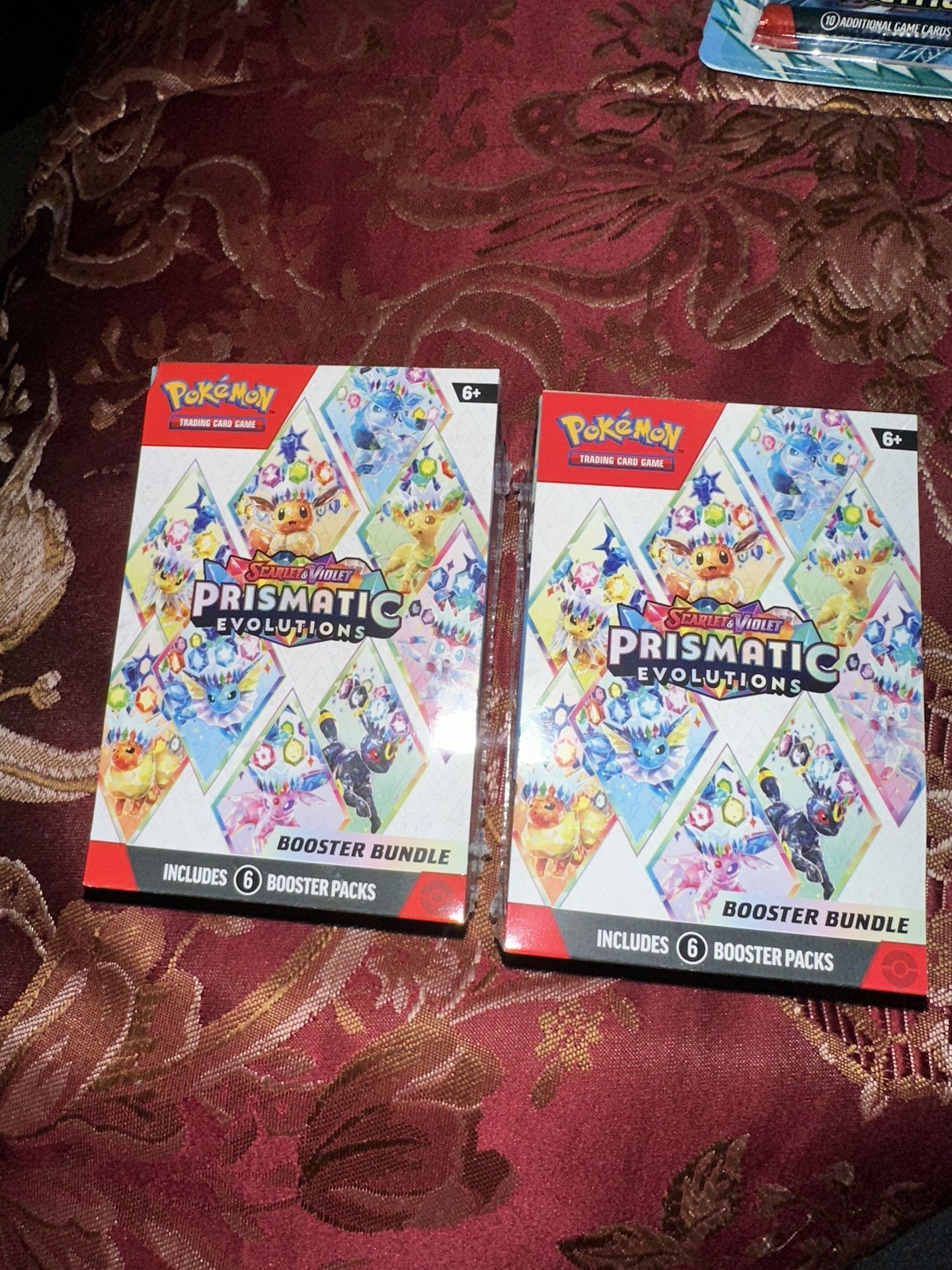 X2 SEALED Pokemon Prismatic Evolutions Booster Bundle