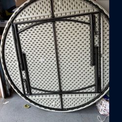 Economy Folding Table - 72" Diameter! Comfortably seats up to 8 people 