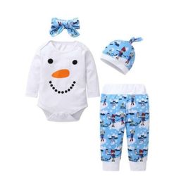 Brand New Cute Snowman Outfit 