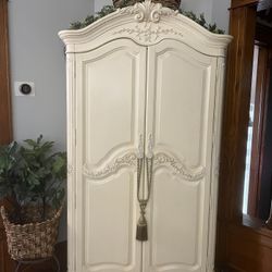 French Country Wardrobe or TV Armoire 