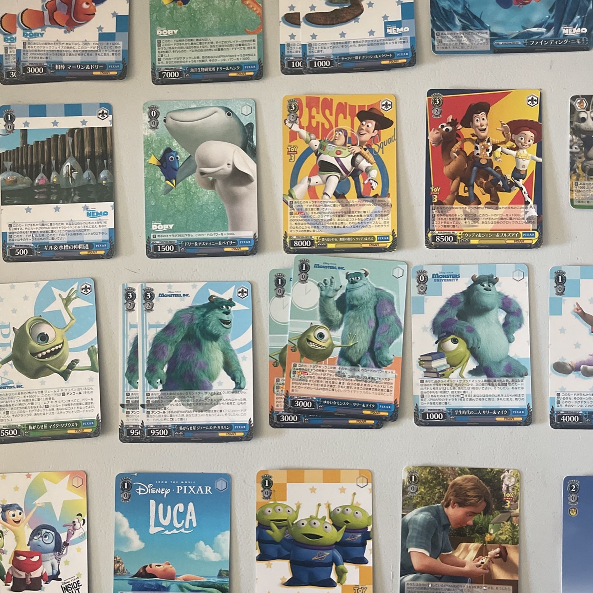 Pixar Cards
