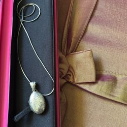 Silver Locket Necklace