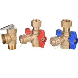 Rheem Brass Service Valves for Tankless Water Heaters