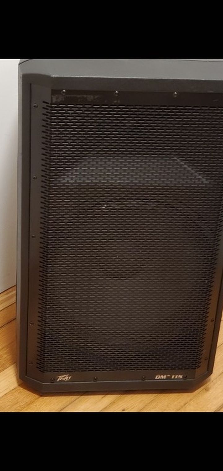 Two Peavey Powerd Speakers For parts