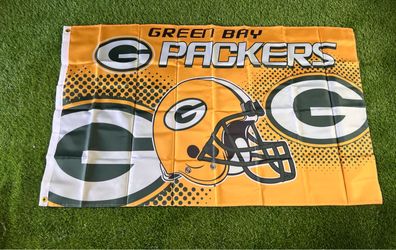 Packers flag size 5’x3’