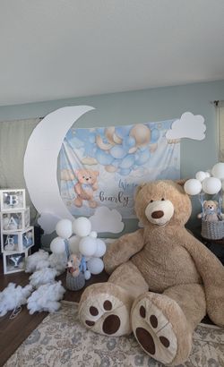 Baby Shower Decorations 9 Ft Teddy Bear