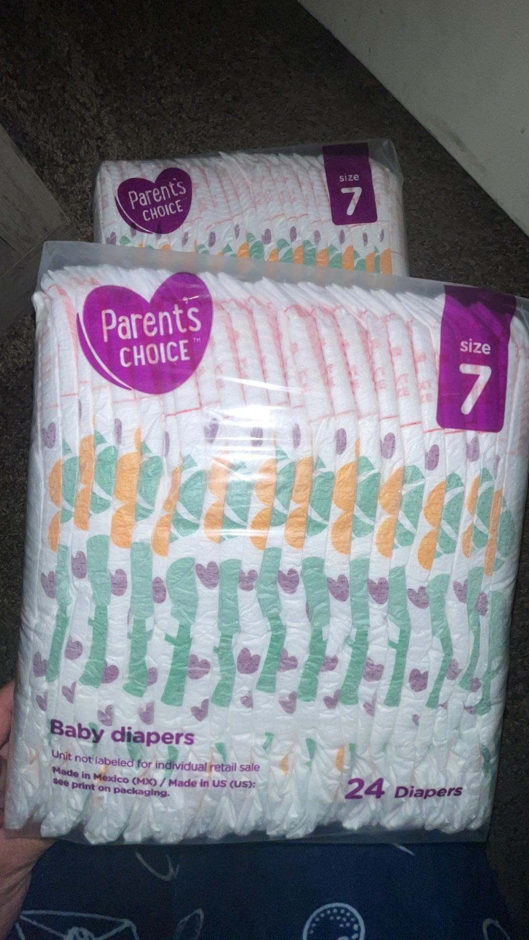 Diapers Size 7 