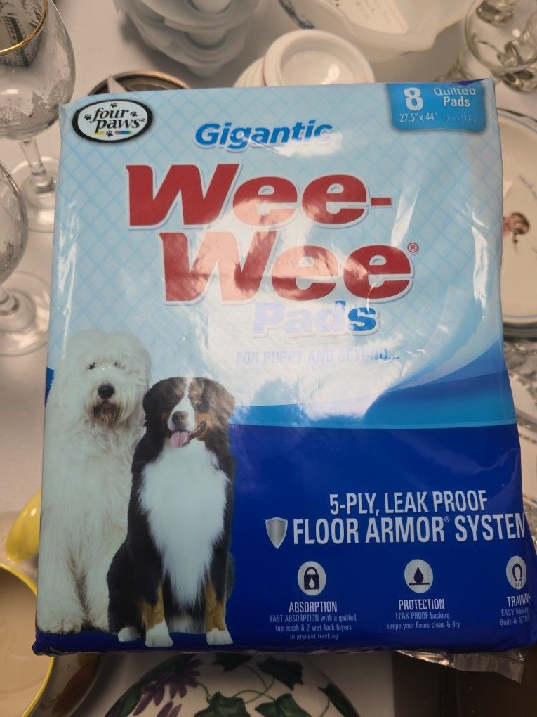 Gigantic Pee Wee Pads