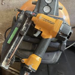 Bostitch Compressor and Nail gun