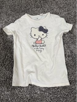 Girls hello kitty shirt