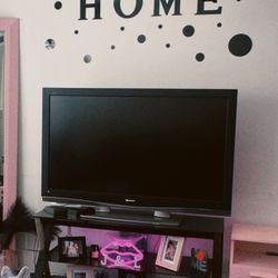 black TV stand