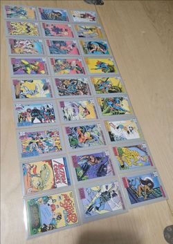 Vintage 1991/1992 DC Cosmic Cards Lot (27 Cards)