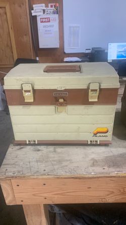 Vintage Plano, Old Pal, and Bait Box Tackle Boxes