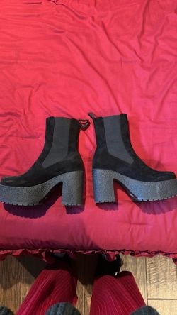 Black Platform Heels