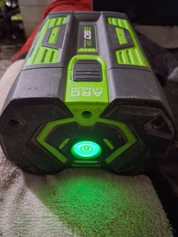 EGO 56 VOLT 7.5 AH arc lithium battery pack 180$
