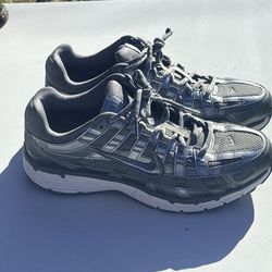 Size 9  men’s Nike P-6000 Grey Silver Running Shoes – Men’s – Authentic