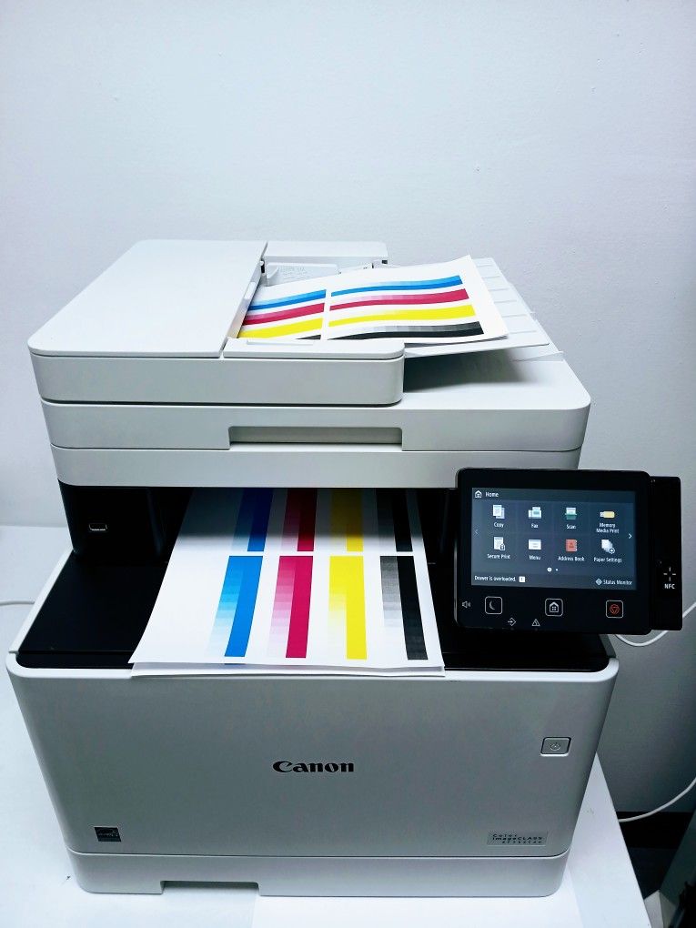 Laser Printer CANON COLOR ImageCLASS MF733cdw || Prints Automatically Double-Sided || WIRELESS || Touch Screen || Printing Speed Up To 28ppm ||