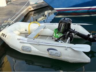 Dinghy with 5hp motor