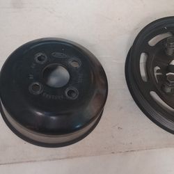 94/95 Mustang 5.0 Cobra Factory OEM Crank, Water Pump & Alternator Pulleys 