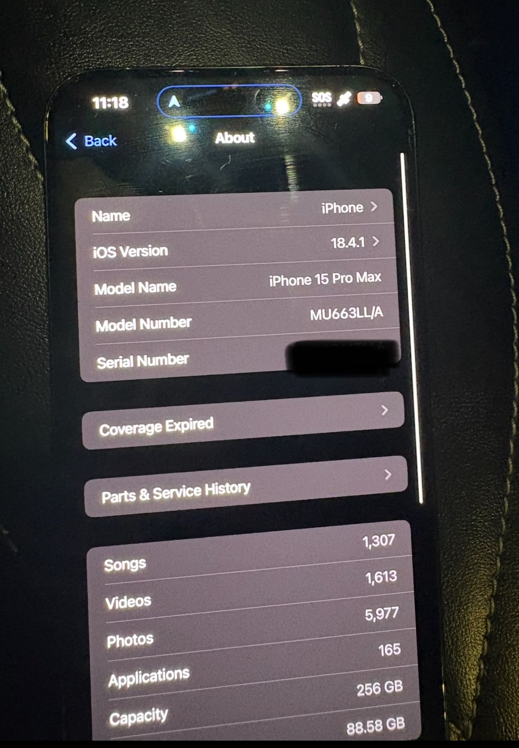 iPhone 15 Pro Max 256gb AT&T 