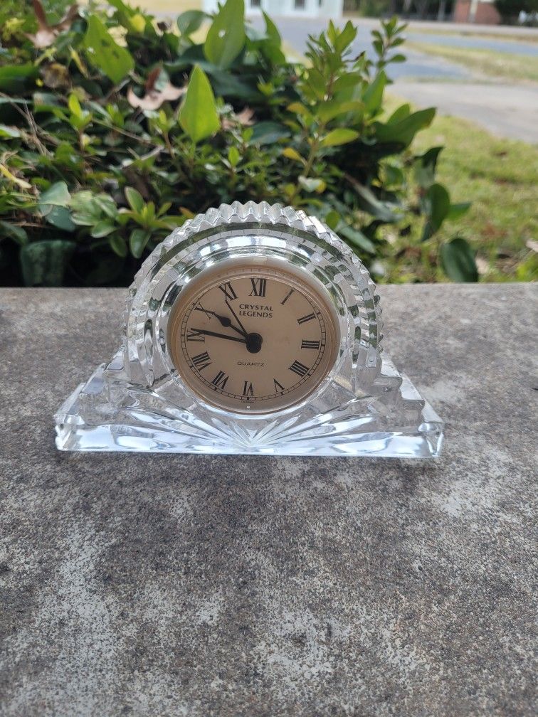 Vintage Crystal Clock