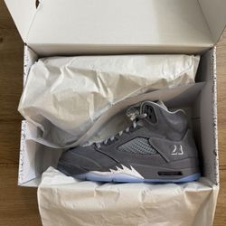 Air Jordan 5 “Wolf Grey” – Size 10.5 – Brand New (Deadstock)