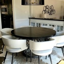 Hallam Round Dining Table