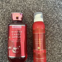 Winter Candy Apple Bath And Body Works