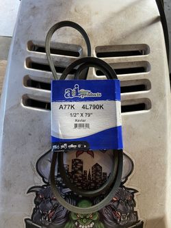 Lawn Tractor Belt-A-A77K Made With Aramid Blue V-Belt (1/2" X 79" ) Fits Allis Chalmers-$5