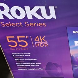 TV ROKU SMART 55".