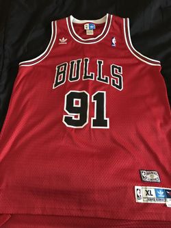 Rodman bulls jersey xl