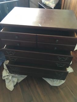 Vintage dresser wood